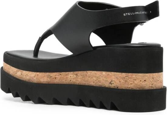 Stella McCartney platform sandals Black