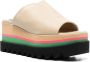 Stella McCartney platform-sole slip-on sandals Neutrals - Thumbnail 2