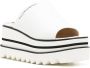Stella McCartney platform-sole slip-on sandals White - Thumbnail 2
