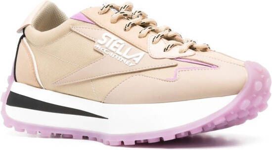 Stella McCartney Reclypse lace-up sneakers Neutrals