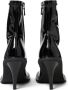 Stella McCartney Ryder lacquered ankle boots Black - Thumbnail 3