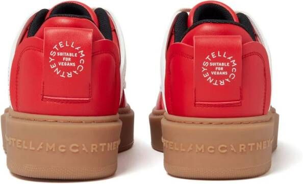 Stella McCartney S-Wave 1 low-top sneakers Red