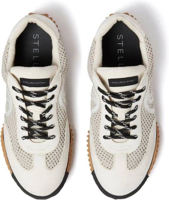 Stella McCartney S-Wave mesh sneakers White