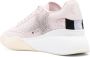 Stella McCartney sequin-embellished lace-up sneakers Pink - Thumbnail 3