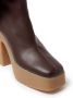 Stella McCartney Skyla above-knee boots Brown - Thumbnail 3