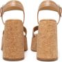 Stella McCartney Skyla Buckled 110mm platform sandals Brown - Thumbnail 3