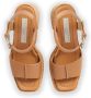 Stella McCartney Skyla Buckled 110mm platform sandals Brown - Thumbnail 4