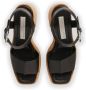 Stella McCartney Skyla cork-platform sandals Black - Thumbnail 4