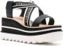 Stella McCartney Sneak-Elyse 80mm platform sandals Black - Thumbnail 2
