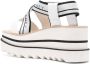 Stella McCartney Sneak-Elyse 80mm platform sandals White - Thumbnail 3