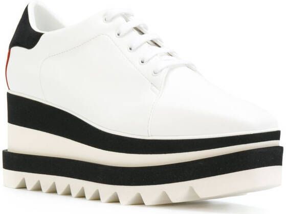 Stella McCartney Sneak-Elyse platform sneakers White