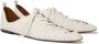 Stella McCartney Terra pointed lace-up shoes White - Thumbnail 2