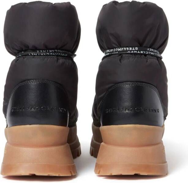 Stella McCartney Trace padded puffy boots Black
