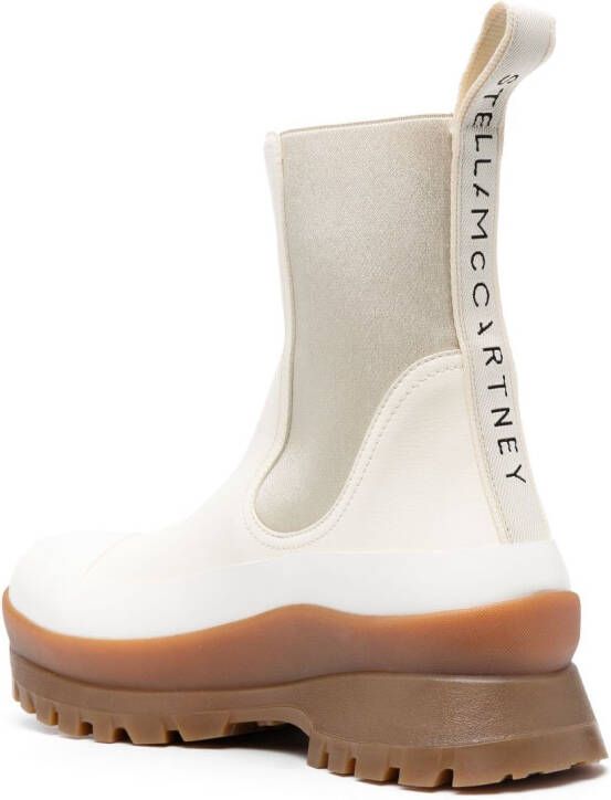 Stella McCartney Trace pull-on ankle boots Neutrals