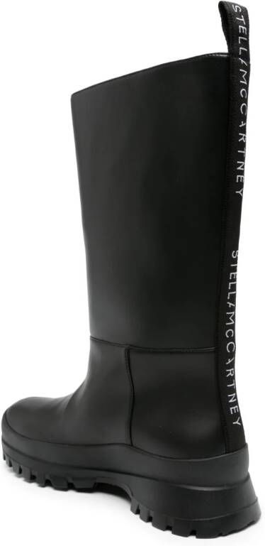 Stella McCartney Trace Tubo knee-length boots Black