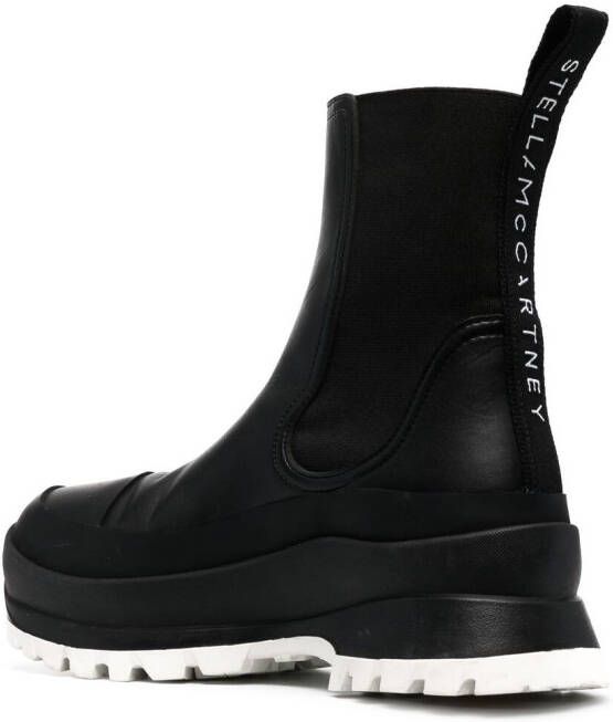 Stella McCartney Trace two-tone ankle boots Black