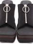 Stella McCartney zip-front platform sandals Black - Thumbnail 4