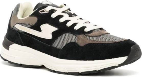 Stepney Workers Club Amiel S-Strike panelled sneakers Black
