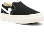 Stepney Workers Club contrast-stitch slip-on sneakers Black - Thumbnail 2