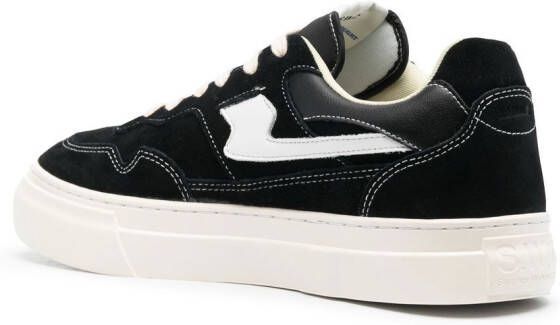 Stepney Workers Club low-top lace-up sneakers Black
