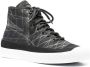 Stone Island abstract-print high-top sneakers Grey - Thumbnail 2