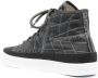 Stone Island abstract-print high-top sneakers Grey - Thumbnail 3
