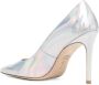 Stuart Weitzman 100 holographic-effect pumps Silver - Thumbnail 3