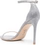 Stuart Weitzman 105mm Nudistcurve open-toe sandals Silver - Thumbnail 3