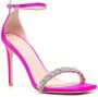 Stuart Weitzman 107mm crystal-embellished strap sandals Pink - Thumbnail 2
