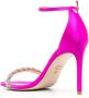 Stuart Weitzman 107mm crystal-embellished strap sandals Pink - Thumbnail 3