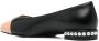Stuart Weitzman 10mm faux-pearl leather pumps Black - Thumbnail 3