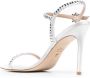 Stuart Weitzman 110mm crystal-embellished stiletto sandals White - Thumbnail 3