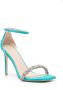 Stuart Weitzman 110mm heeled suede sandals Blue - Thumbnail 2