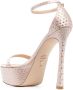 Stuart Weitzman 150mm rhinestone platform sandals Pink - Thumbnail 3