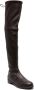 Stuart Weitzman 30mm tie-fastening thigh-high boots Brown - Thumbnail 2