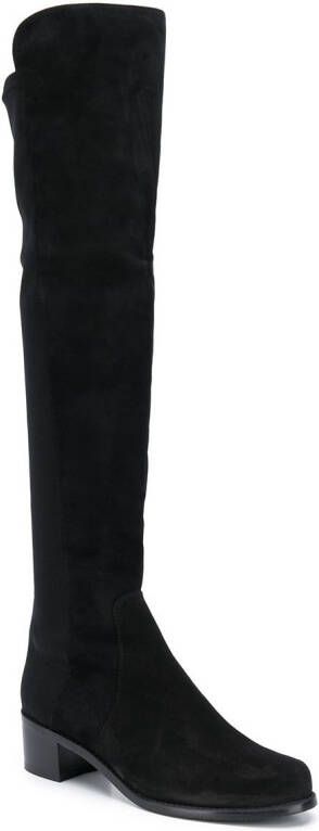 Stuart Weitzman 45mm thigh high boots Black