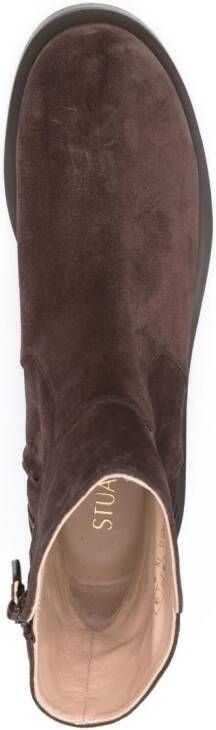 Stuart Weitzman 5050 Bold leather boots Brown
