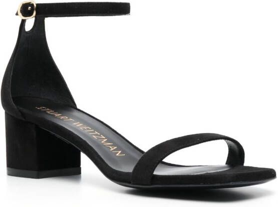 Stuart Weitzman 50mm buckle-fastening strap sandals Black
