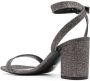Stuart Weitzman 85mm glitter-detailing sandals Black - Thumbnail 3
