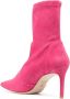 Stuart Weitzman 85mm pointed-toe boots Pink - Thumbnail 3