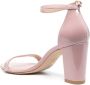 Stuart Weitzman 90mm patent leather sandals Pink - Thumbnail 3