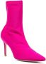 Stuart Weitzman 90mm sock-style boots Pink - Thumbnail 2