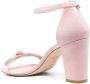 Stuart Weitzman 90mm suede heeled sandals Pink - Thumbnail 3