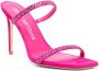 Stuart Weitzman Aleena Royale 100mm suede sandals Pink - Thumbnail 2