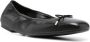 Stuart Weitzman Bardot leather ballerina shoes Black - Thumbnail 2