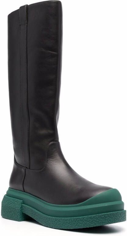 Stuart Weitzman Charli calf boots Black