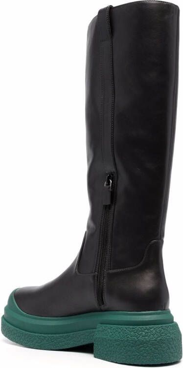 Stuart Weitzman Charli calf boots Black