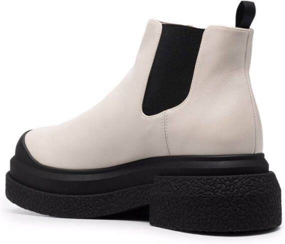 Stuart Weitzman Charli chunky ankle boots Neutrals
