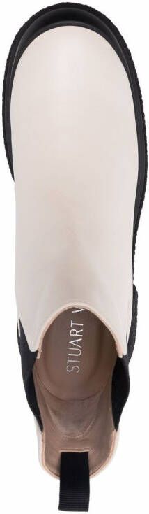 Stuart Weitzman Charli chunky ankle boots Neutrals