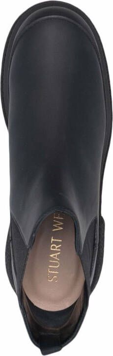 Stuart Weitzman Charli platform ankle boots Black